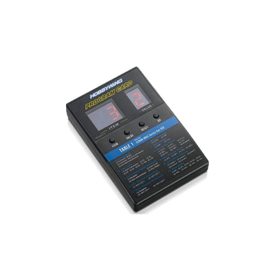 Hobbywing LED digital programming card suitable for EZRUN QUICRUN SEAKING PLATINUM V1/V2, FLYFUN V5, Skywalker V2