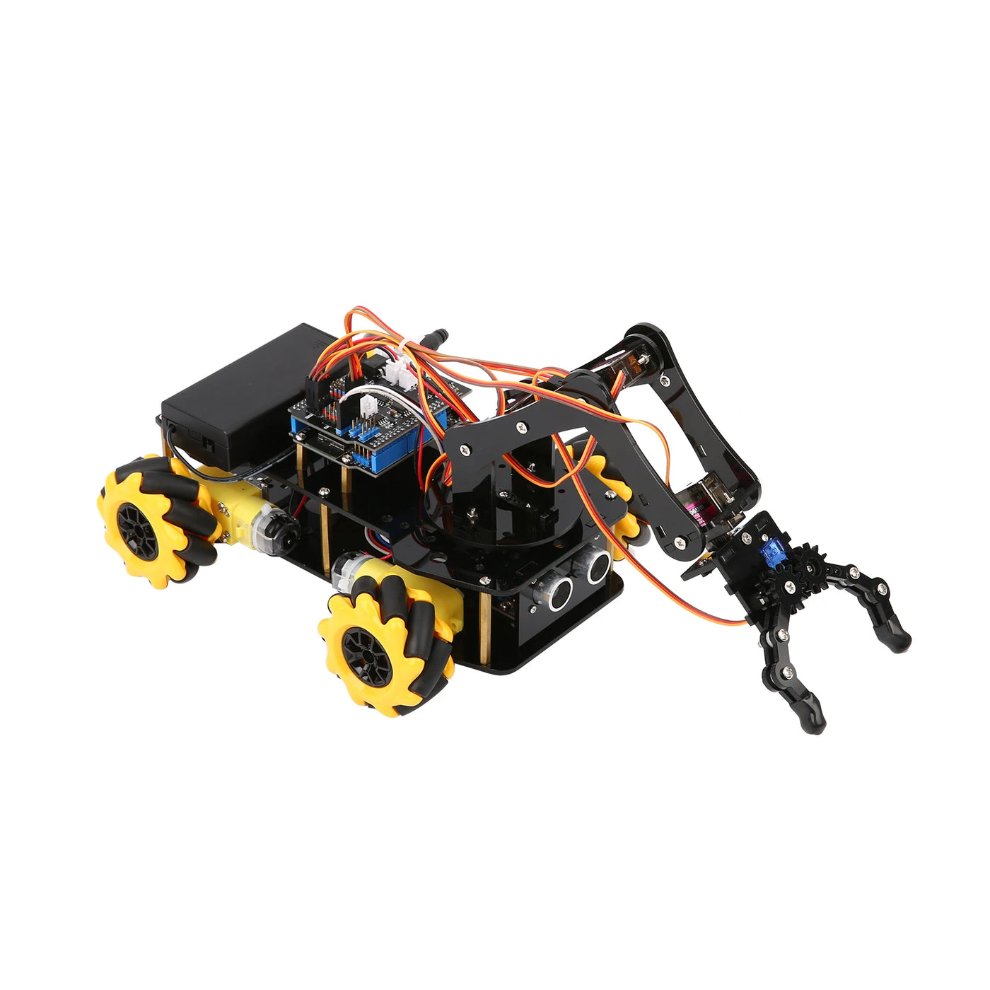 ACEBOTT ESP32 4 DOF Robot Arm Learning Kit Wifi Electronic Components Smart Car STEM STEAM Education Robotics for Arduino