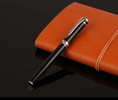 Luxury Metal Ball Point Pen Clip Signature Ballpoint Pens for Business Writing Office Stationery Customized Logo Name Gift