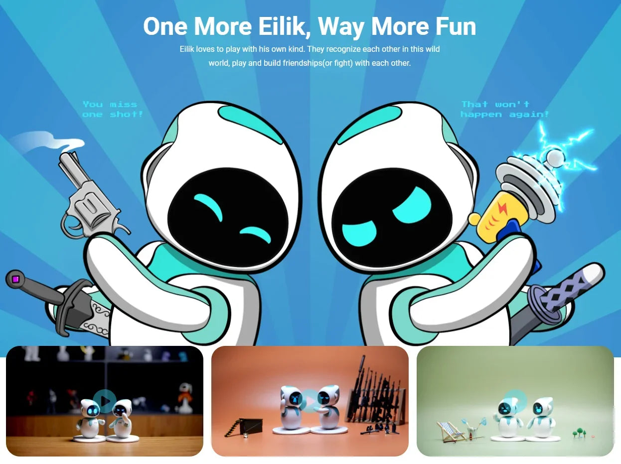 Eilik robot A little Companion Bot with Endless Fun Smart Robot Toy