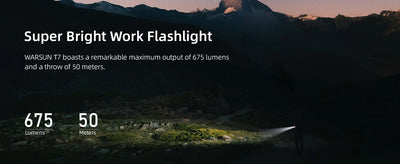 Warsun LED Keychain Flashlight USB-C Rechargeable 800Lm Portable Mini Torch Light Pocket Lantern Flood Work Light With Magnet