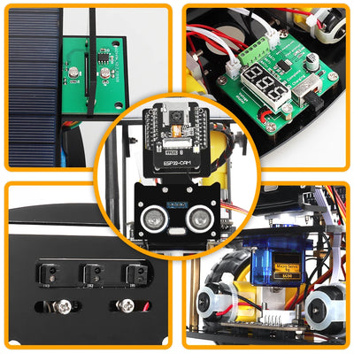 ESP32 Automation Robot Kits for Arduino Solar Charging Best Selling Consumer Electronics Artificial Intelligence Smart Robot Kit