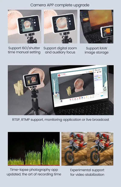 Sipeed MaixCAM Pro AI Camera Development Board Kit Image tracking Audio Yolo Contest 1TOPS NPU Built-in program