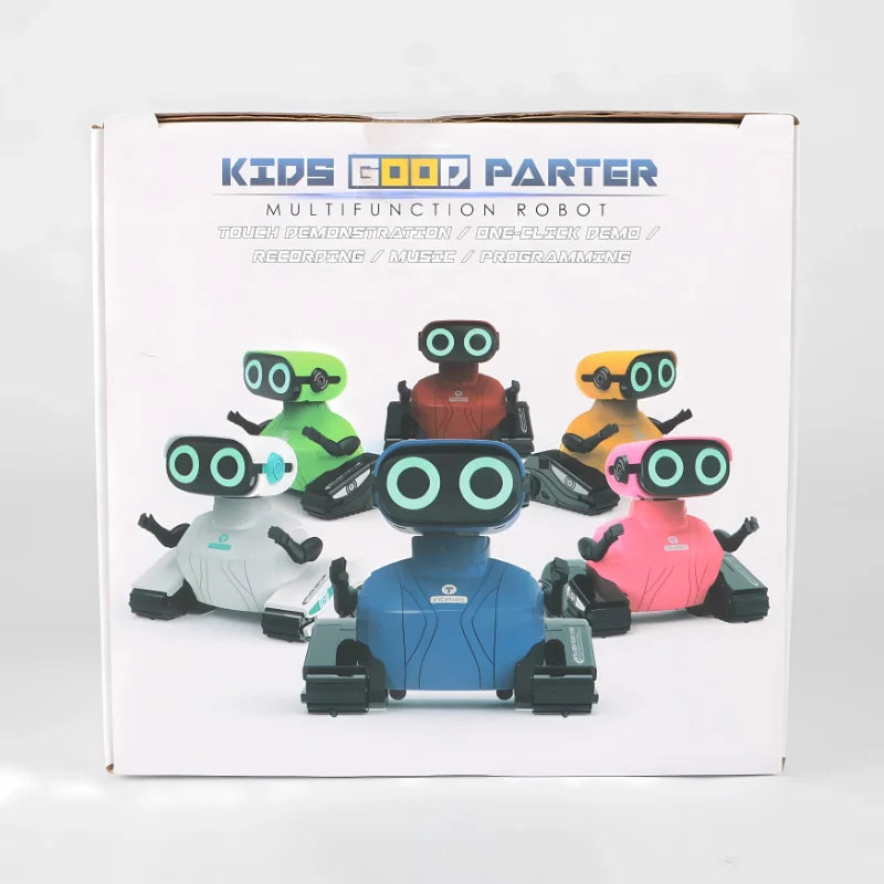 Smart Robots Emo Robot Dance Voice Command Touch Control Singing Dancing Talkking Interactive Toy Gift for Kids