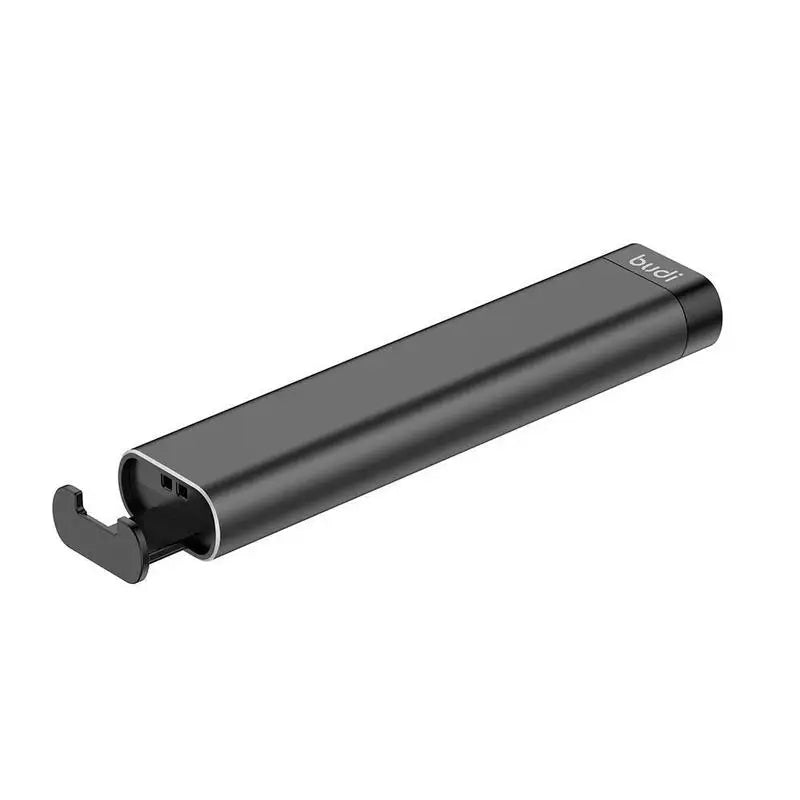 BUDI Multi Function Smart Adapter Data Wire Rod SIM KIT TF Card Memory Reader Storage Case Phone Cradle