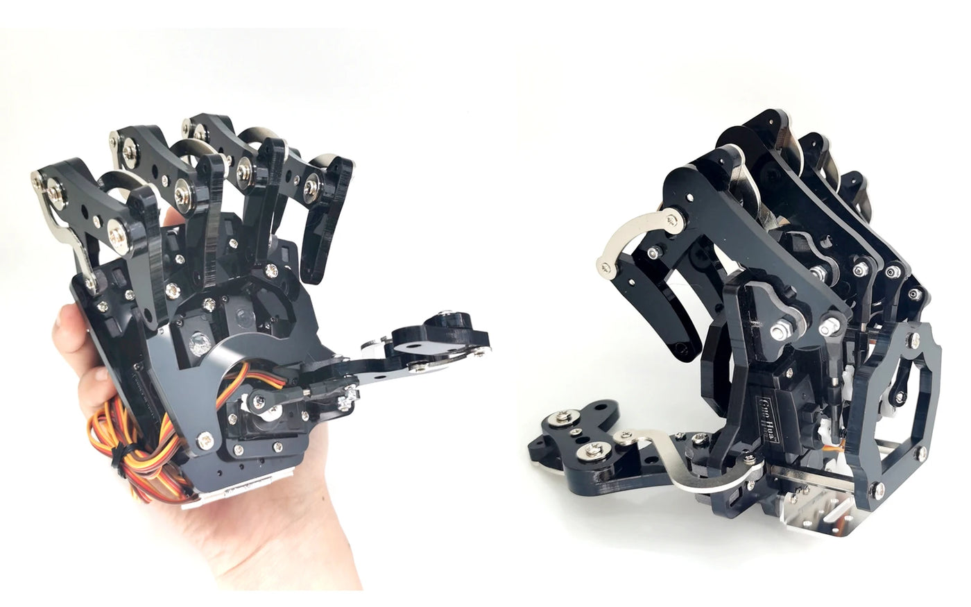 5 Dof Robotic Hand Claw Humanoid Robot Bionic Assembled Mechanical Manipulator Claw for Arduino UNO Programming Robot DIY Kit