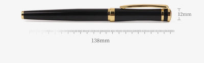 Luxury Metal Ball Point Pen Clip Signature Ballpoint Pens for Business Writing Office Stationery Customized Logo Name Gift
