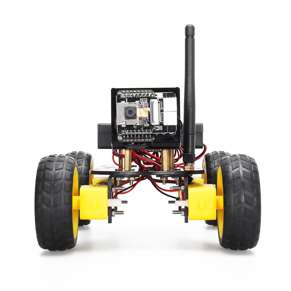 4WD Smart Robot Car ESP32 Camera Wifi Automation Kit For Arduino Programming ESP Robot with Antenna Learning Complete Coding Kit