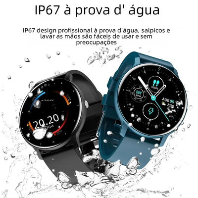 2024 Smart Watch Ladies Full Touch Screen Sports Fitness Watches  Waterproof Bluetooth Call Men Smartwatch Women For Android IOS