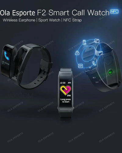 2024 New Smart Watch With Bluetooth-compatible Earphone 2-in-1 Smartwatch Bluetooth Call Health Sports Bracelet for Men Women