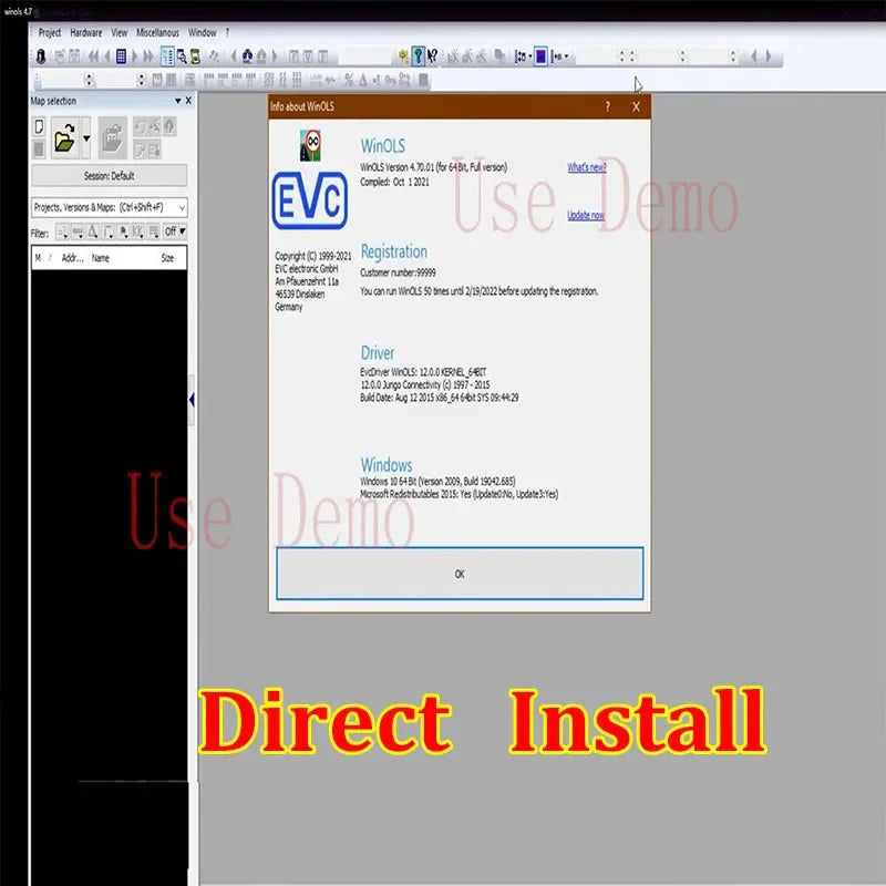 Newest ECU Programming Tool Winols 4.7 Software+ 93GB Damos Files +ECM TITANIUM 26100+ Immo Service Tool V1.2+Install Video Guid