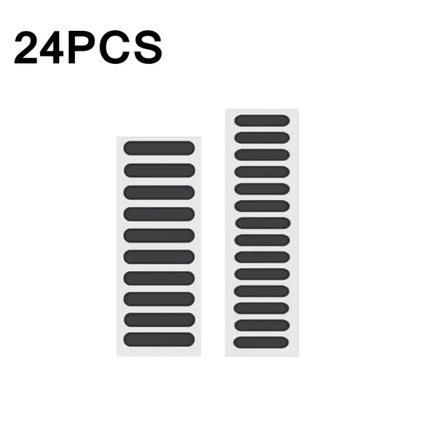 Universal Dust Plug Mobile Phone Speaker Anti Dust Mesh Sticker for iPhone Samsung Mi Charge Port Protector Cleaning Brush Set