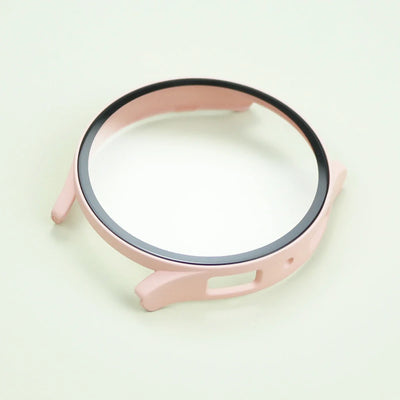 Tempered Glass+Case for Samsung Galaxy Watch 7/6/5/4 44mm 40mm Full PC bumper screen protector cover Galaxy watch FE Accessories