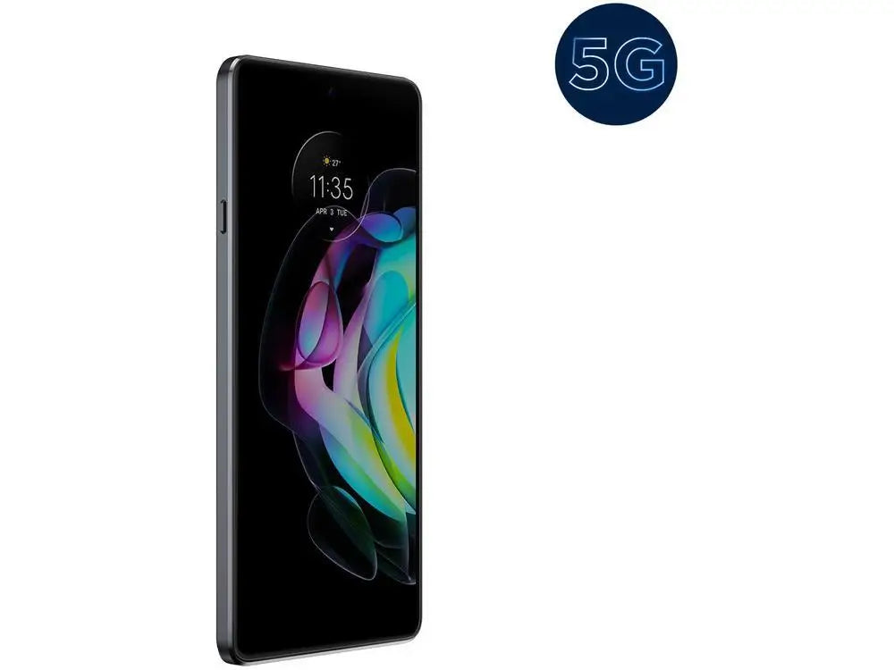 Smartphone Motorola Edge 20 128GB Black 5G 8GB RAM Screen 6,7 ”Camera. Triple + Selfie 32MP