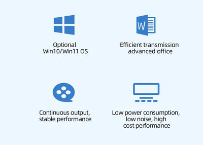 GK3V Mini PC DIY Gaming Computer Intel Alder Lake N100/N95 8GB 16GB 1TB NVMe Windows 11 Pro 4K HD VGA Win 11