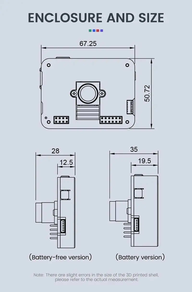 Sipeed MaixCAM Pro AI Camera Development Board Kit Image tracking Audio Yolo Contest 1TOPS NPU Built-in program