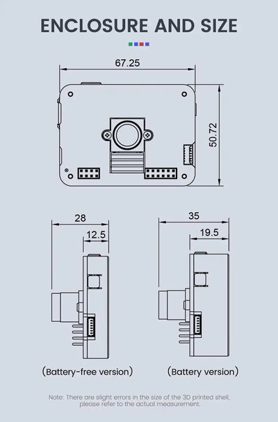 Sipeed MaixCAM Pro AI Camera Development Board Kit Image tracking Audio Yolo Contest 1TOPS NPU Built-in program