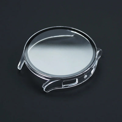 Tempered Glass+Case for Samsung Galaxy Watch 7/6/5/4 44mm 40mm Full PC bumper screen protector cover Galaxy watch FE Accessories