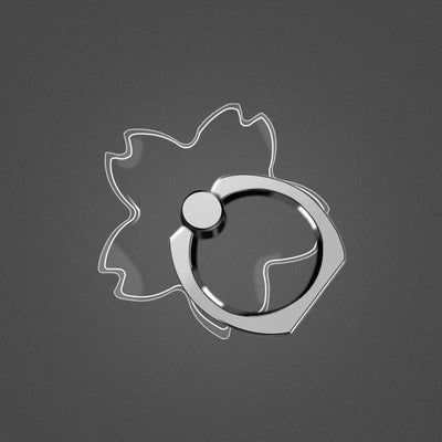 Finger Ring Mobile Phone Smartphone Stand Holder For iPhone X Samsung cell Smart  transparent Phone Ring holder Car Mount Stand
