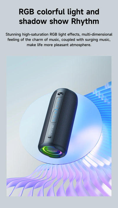 ZEALOT S49PRO 20W Portable Bluetooth Speaker Sound Box Portable IPX6 Waterproof Outdoor Stereo Music Subwoofer Party Speaker
