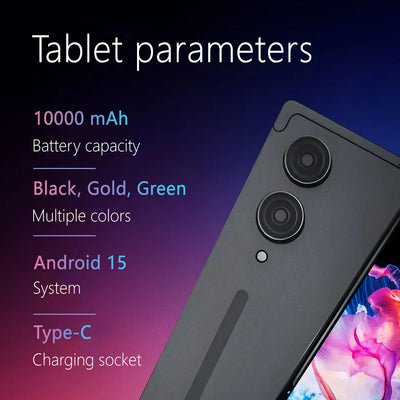 2025 S10+ SAMSNUG Tablet Android 15 Global Original 22GB+2TB 10.1inch HD 10000mAh 5G Dual SIM Card Phone Call WiFi GPS Tablet PC