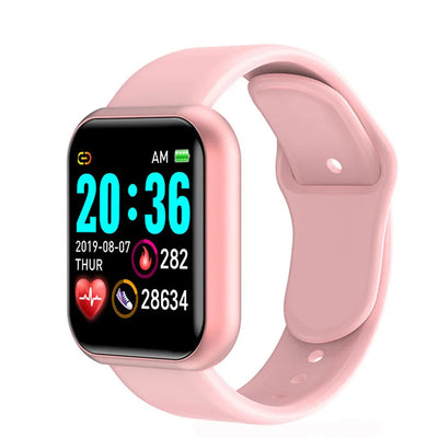 New Y68 Smart Watch D20 Color Screen Step Counting Multi Sport Mode Message Reminder Photography Music Remote Control Smart Band