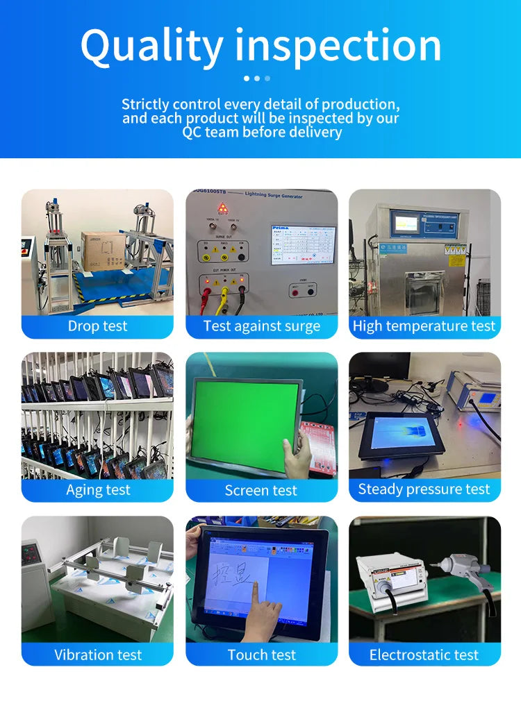 Waterproof Brightness Capacitive TouchScreen True Flat X86 Price 10.1Inch Embedded Industrial Tablet Computer Panel PC