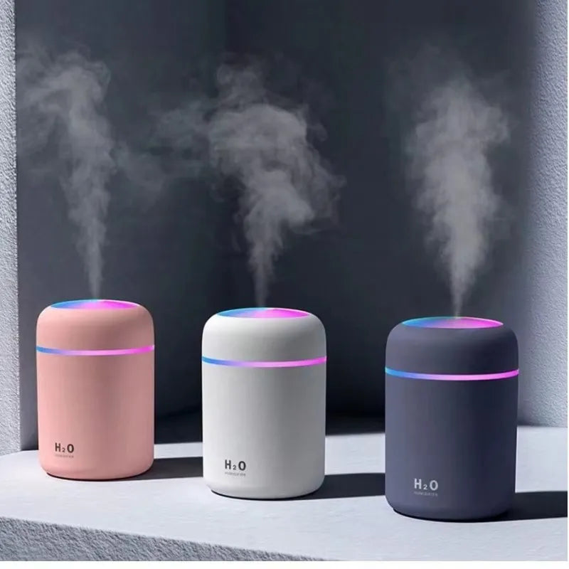 Color Atmosphere Lamp Desktop Essential Oil Diffuser Spray Personal Space Usb H2O Car Humidifier