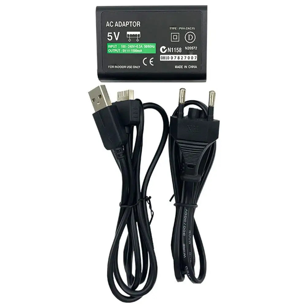 NEW High-end PS Vita Charger AC Adapter Wall Charger for sony PlayStation Psvita PS Vita PSV 1000 USB Data Charging Cable