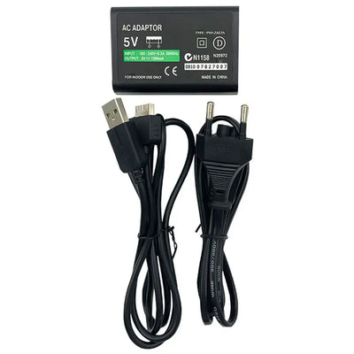 NEW High-end PS Vita Charger AC Adapter Wall Charger for sony PlayStation Psvita PS Vita PSV 1000 USB Data Charging Cable