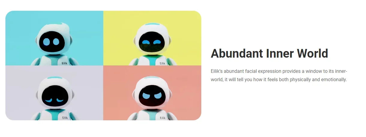 Eilik robot A little Companion Bot with Endless Fun Smart Robot Toy
