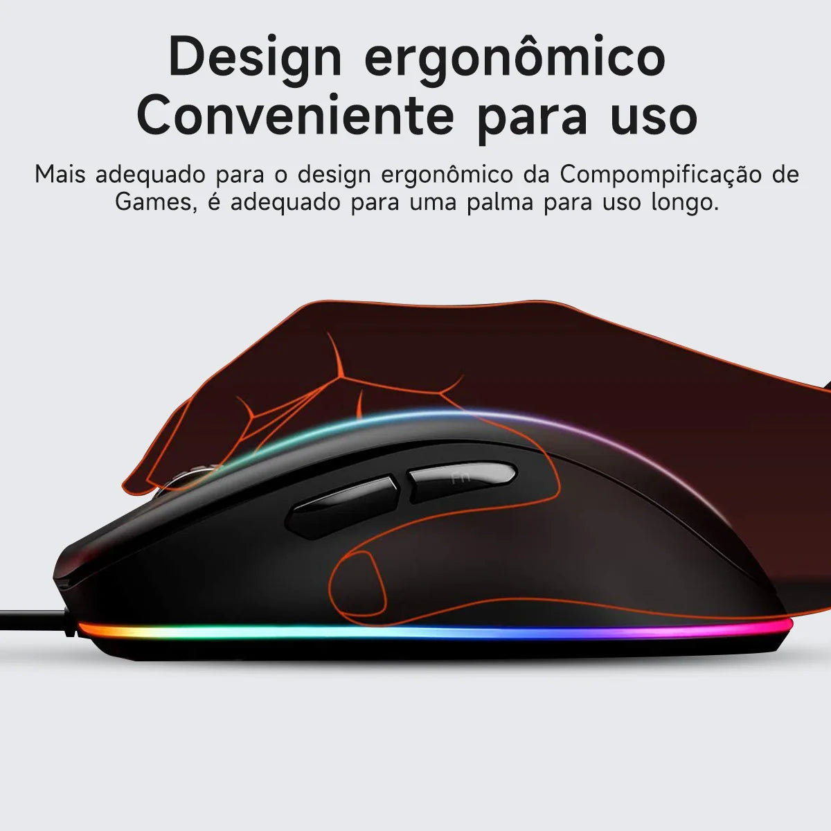 DAREU Dual Modes Gamer Mouse RGB 2.4G Wireless Wired Gaming Mice Built-in 930mAh Recharging Battery with Macro Set for PC Laptop