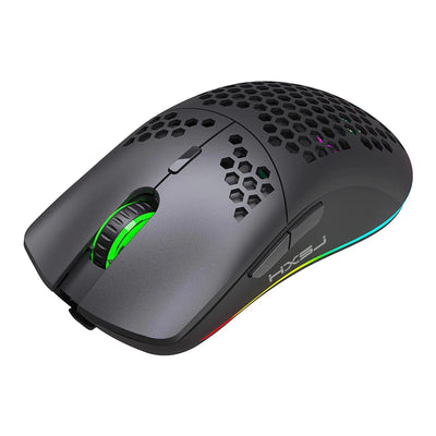 New T66 Rechargeable USB 2.4G Wireless Honeycomb Gaming Mouse RGB Lighting Mice Gamer Mouse For Notebook Desktop PC Computers