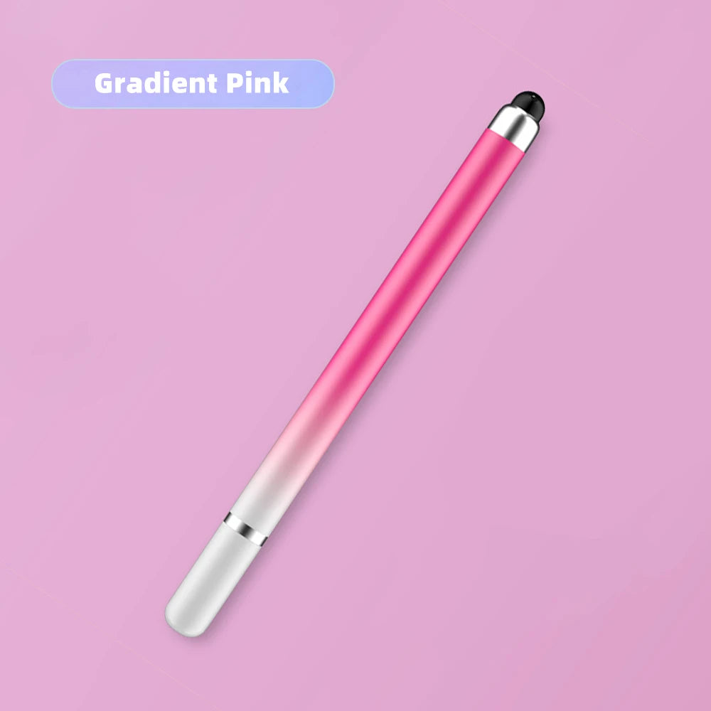 Universal 2 In 1 Stylus Pen For iOS Android Touch Pen Drawing Capacitive Pencil For iPad Samsung Xiaomi Tablet Smart phone