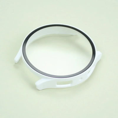 Tempered Glass+Case for Samsung Galaxy Watch 7/6/5/4 44mm 40mm Full PC bumper screen protector cover Galaxy watch FE Accessories