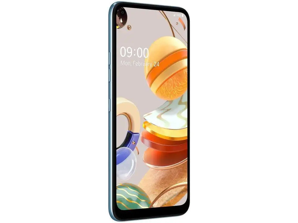 Smartphone LG K61 128GB White 4G Octa-Core - 4GB RAM 6,53 ”Camera. Quad + Selfie 16MP