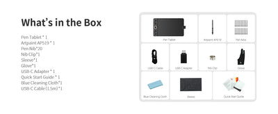GAOMON WH851 Wireless Graphics Tablet Bluetooth 5.0 Connection 16K Levels Pen Pressure 8x5 Inch Drawing Tablet Android Supported
