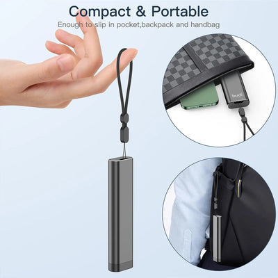 BUDI Multi Function Smart Adapter Data Wire Rod SIM KIT TF Card Memory Reader Storage Case Phone Cradle