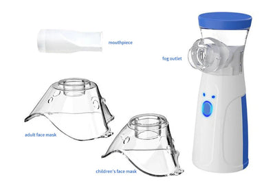Medical Nebulizer Asthma Inhaler Handhe Portable Inhalator Adult Kids Child Mini Silent Steam Nasal Humidifier Tools Nebulizer