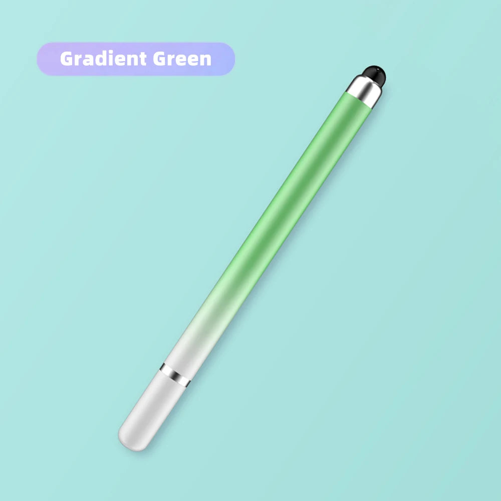 Universal 2 In 1 Stylus Pen For iOS Android Touch Pen Drawing Capacitive Pencil For iPad Samsung Xiaomi Tablet Smart phone