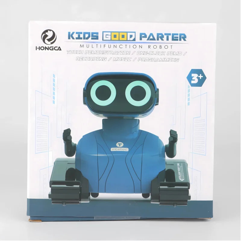 Smart Robots Emo Robot Dance Voice Command Touch Control Singing Dancing Talkking Interactive Toy Gift for Kids