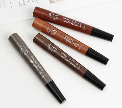 5 Colors Microblading Eyebrow Pen Waterproof Liquid Eyebrow Pencil Long Lasting Eyebrow  Pen 4 oints eyebrow pen Cosmetics