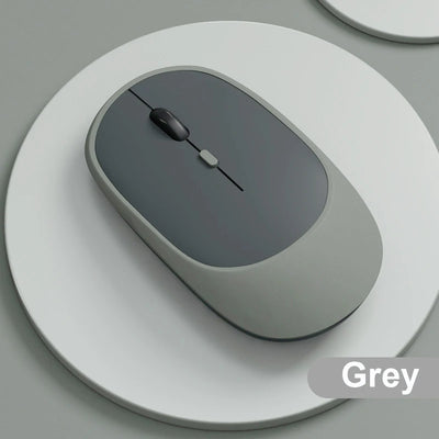 Wireless Mouse Rechargeable Mouse Gamer Dual Modes Bluetooth-compatible 2.4G USB Mute Mice For Laptop Pad Tablet Macbook Mause