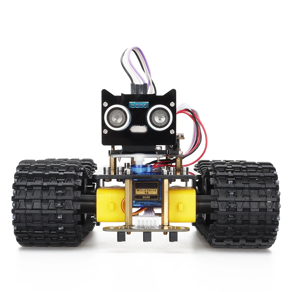 Complete Robot Starter Kit for Arduino Programming Design Great Fun Smart Robot Car Best Educational Automation Robotic Kit