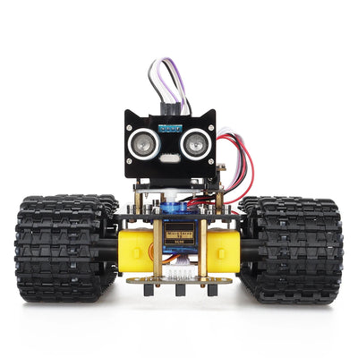 Complete Robot Starter Kit for Arduino Programming Design Great Fun Smart Robot Car Best Educational Automation Robotic Kit
