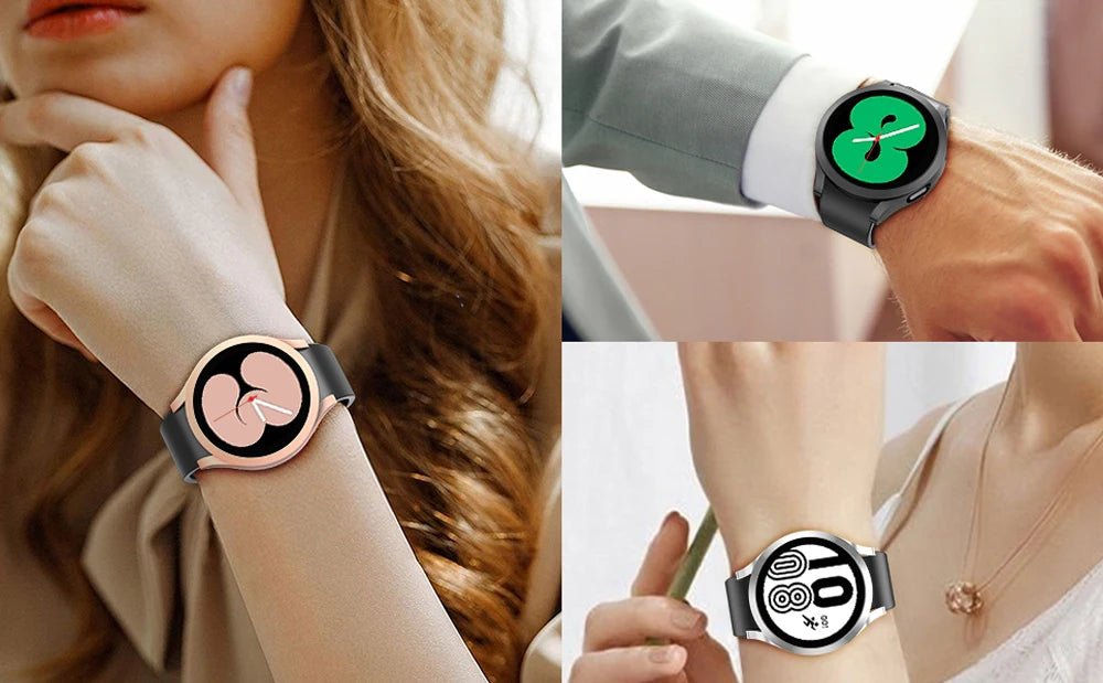 PC Matte Watch Case for Samsung Galaxy Watch 4 40mm 44mm Cover All-Around Protective Bumper Shell for Watch 4 Classic 42mm 46mm