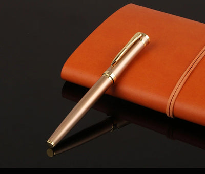 Luxury Metal Ball Point Pen Clip Signature Ballpoint Pens for Business Writing Office Stationery Customized Logo Name Gift