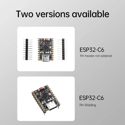 ESP32-C6 Development Board WiFi Bluetooth Module ESP32 C6 Microcontroller Programming Learning Controller Core Board RISC-V 32
