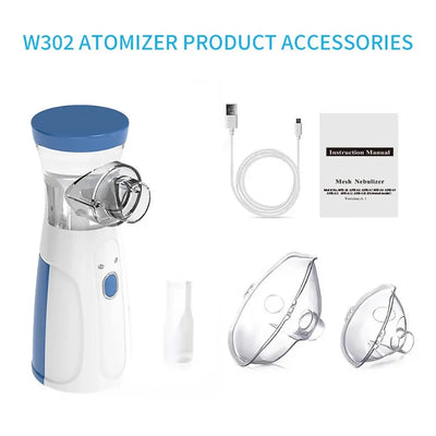 Medical Nebulizer Asthma Inhaler Handhe Portable Inhalator Adult Kids Child Mini Silent Steam Nasal Humidifier Tools Nebulizer