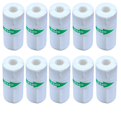 16Rolls Thermal Printer Papers 57x25mm Self-adhesive Thermal Papers HD Color Label Printers for Inkless Mini Portable Printer